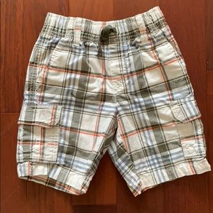 Plaid Gymboree Cargo Shorts